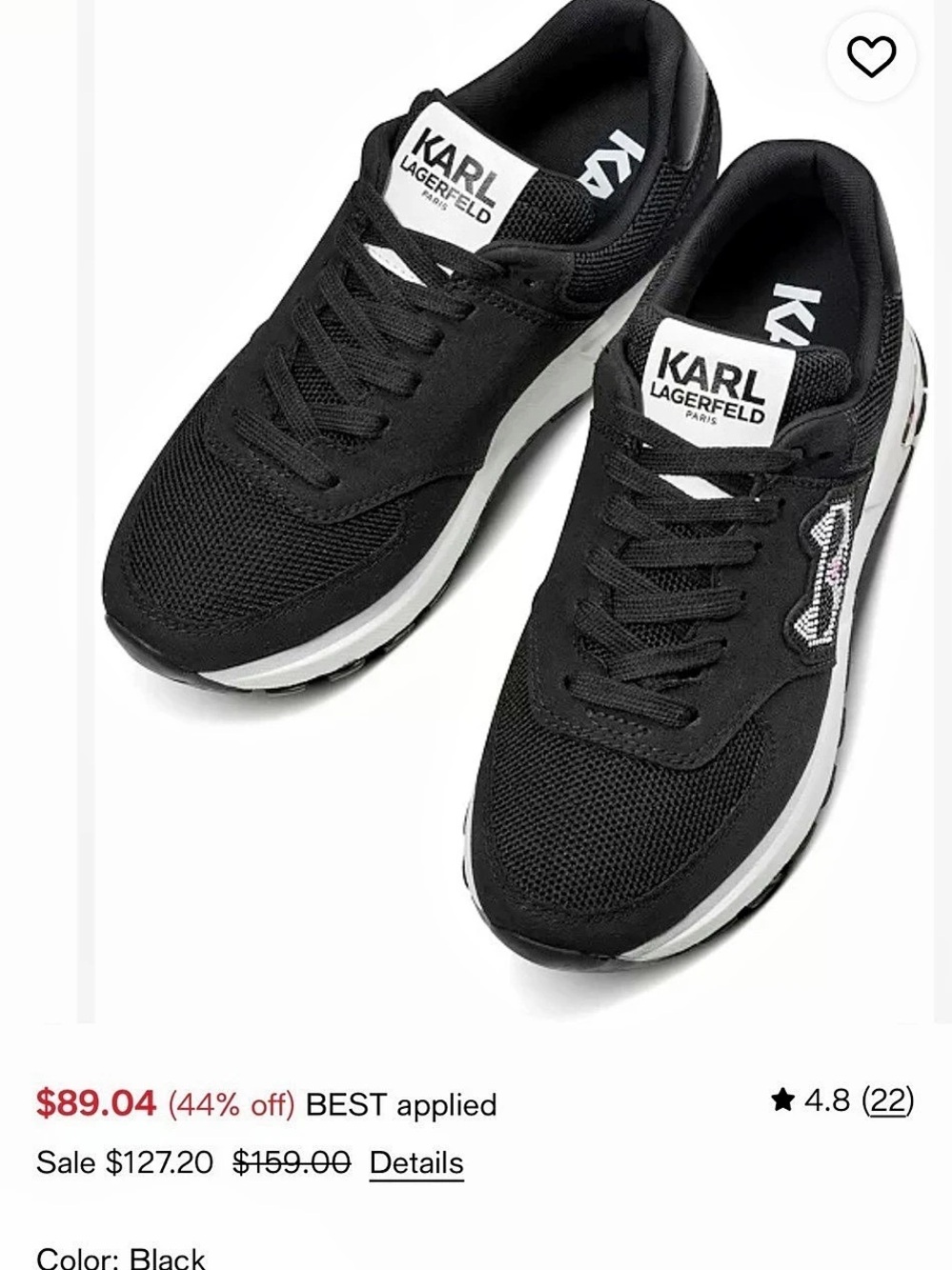 Karl Lagerfeld Women's Mayu Lace-Up Sneakers